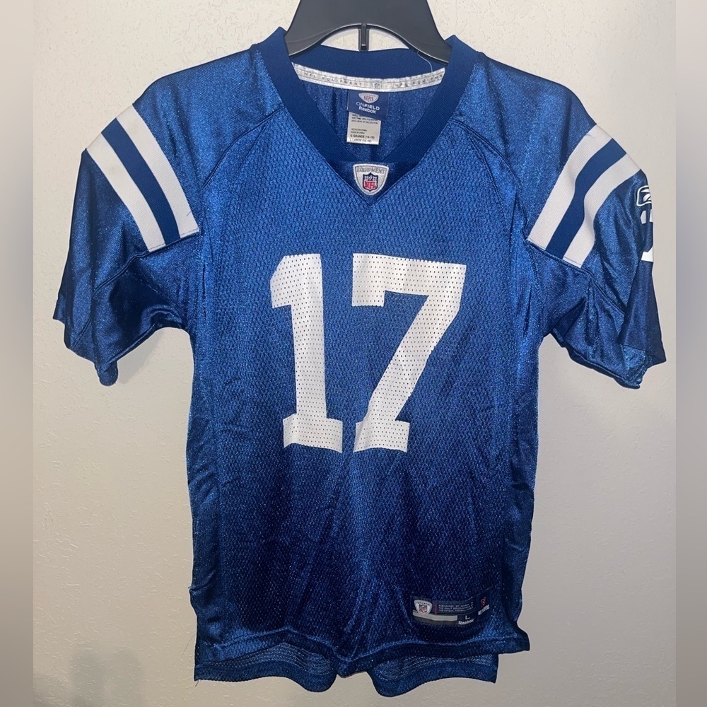 Kids Austin Collie Indianapolis Colts Reebok Jersey